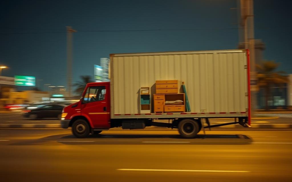 هل يوجد نقل عفش ليلي أو في العطلات