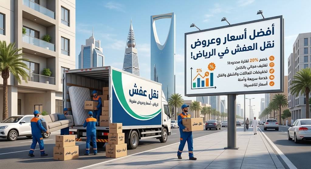 الأسعار والعروض فى نقل عفش الرياض