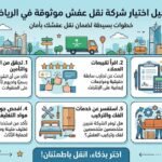 دليل اختيار شركة نقل عفش موثوقة في الرياض