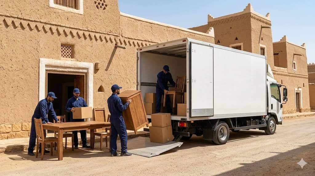 نقل عفش حي الدرعية الرياض