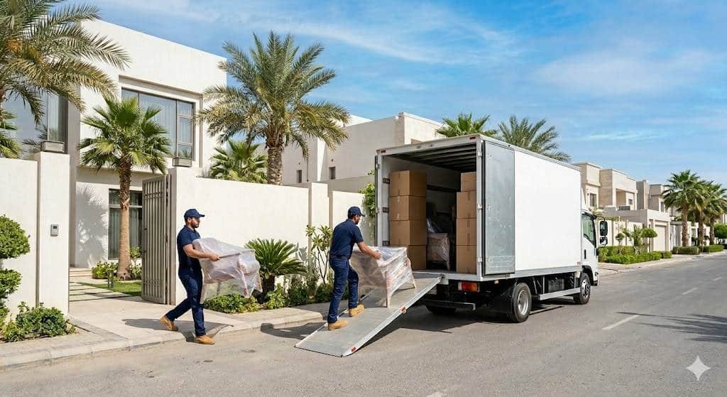 نقل عفش حي السعادة الرياض