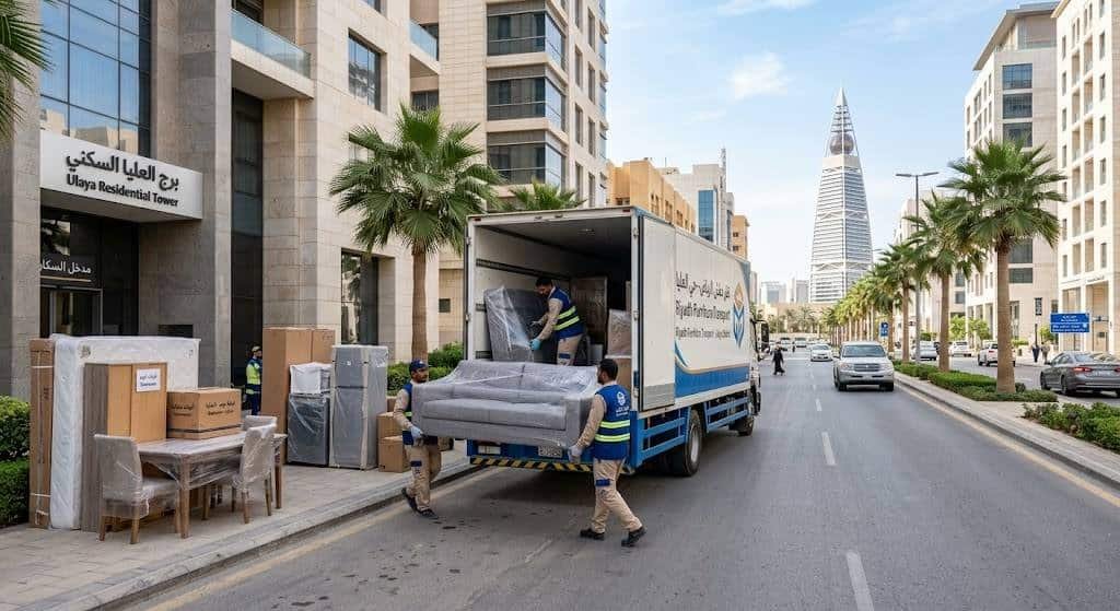 نقل عفش حي العليا الرياض