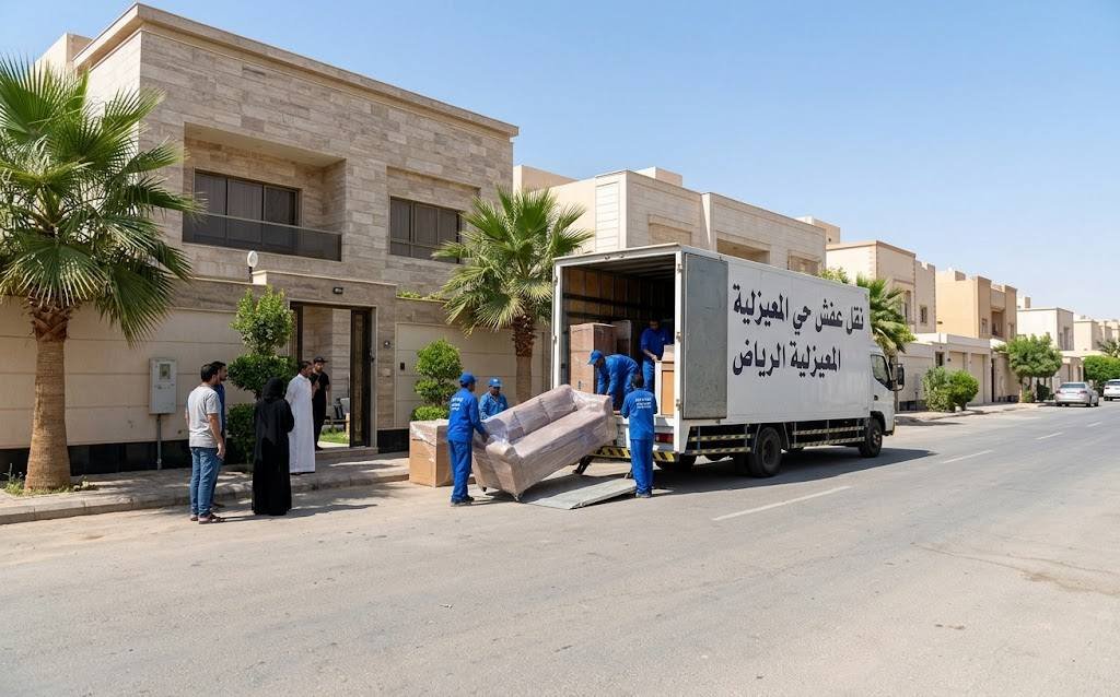 نقل عفش حي المعيزليه الرياض
