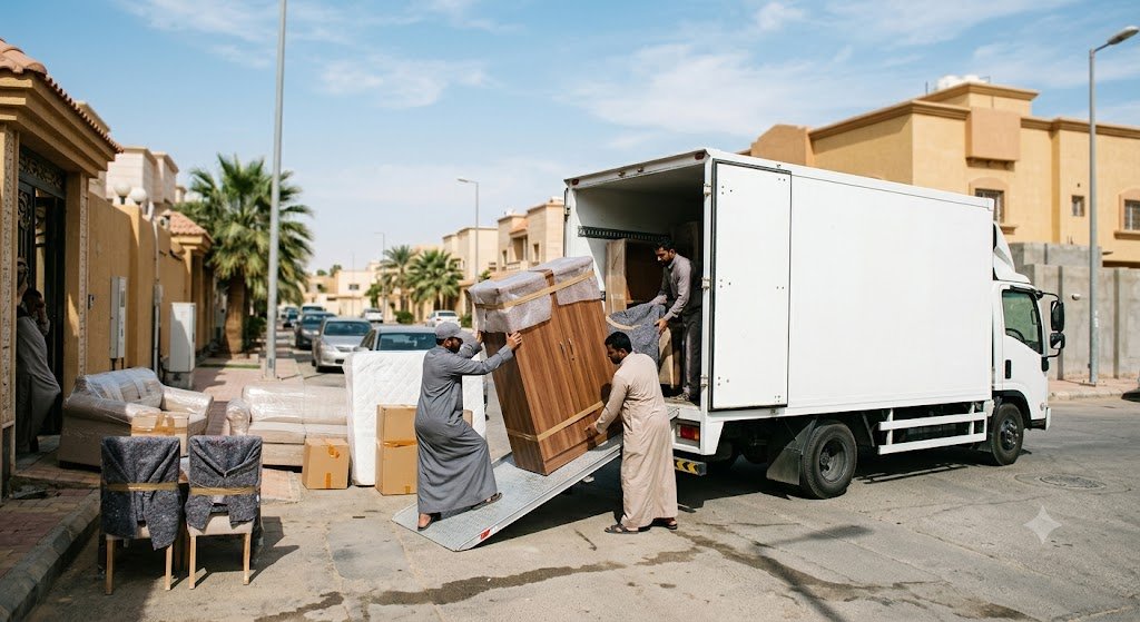 نقل عفش حي الديره بالرياض