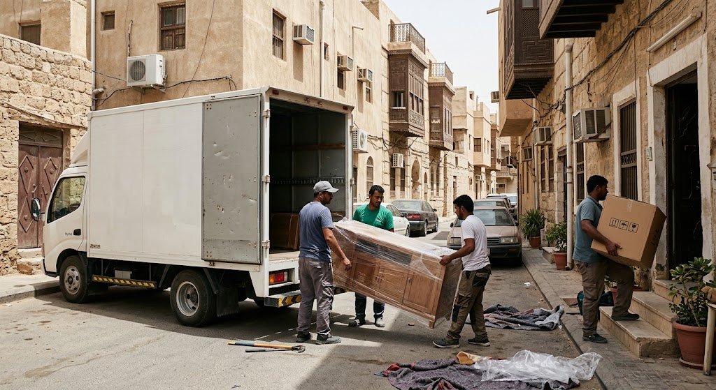 نقل عفش حي المرقب بالرياض