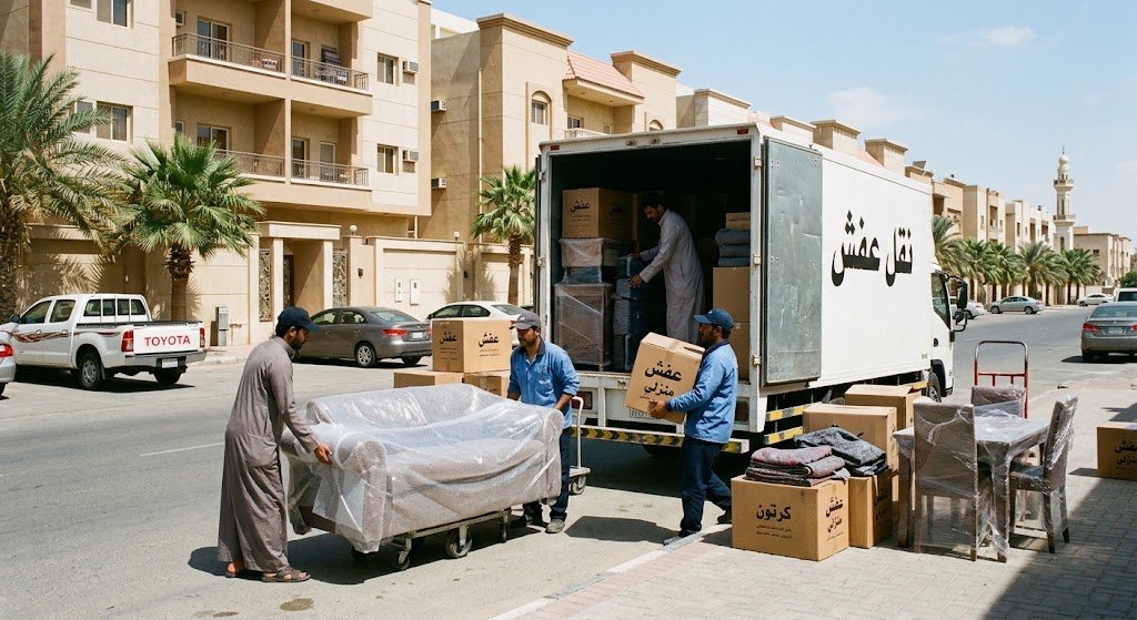 نقل عفش حي الملز بالرياض