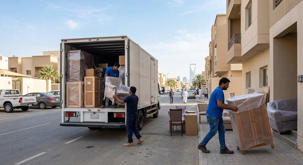 نقل عفش حي المونسية بالرياض لتقديم أفضل خدمات فك وتركيب ونقل الأثاث باحترافية وأمان
