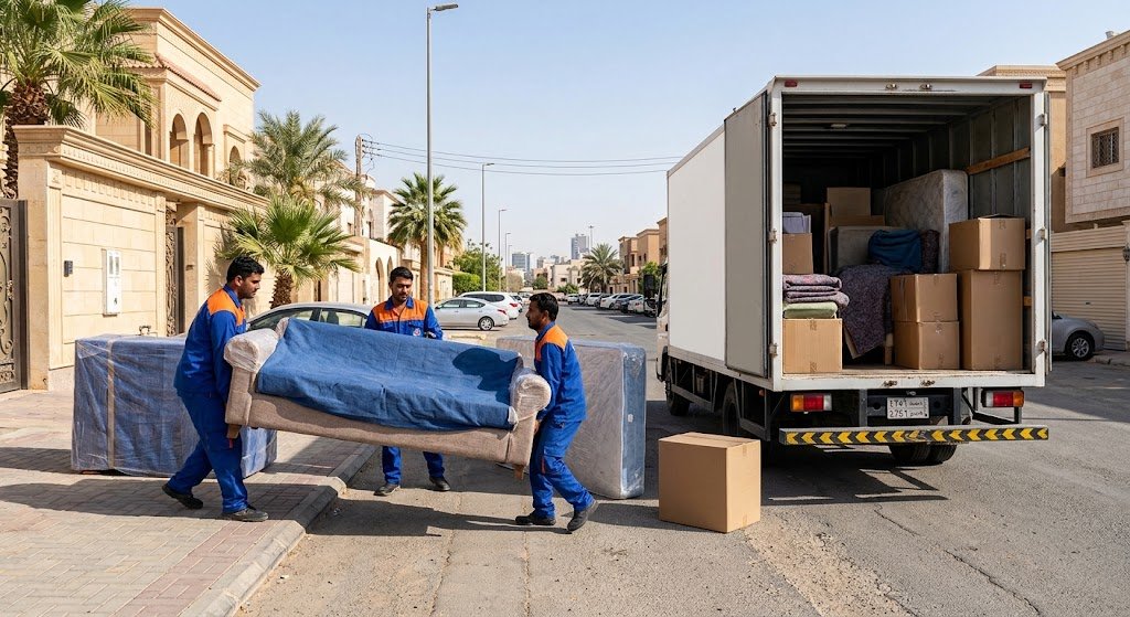 نقل عفش حي الصالحية بالرياض